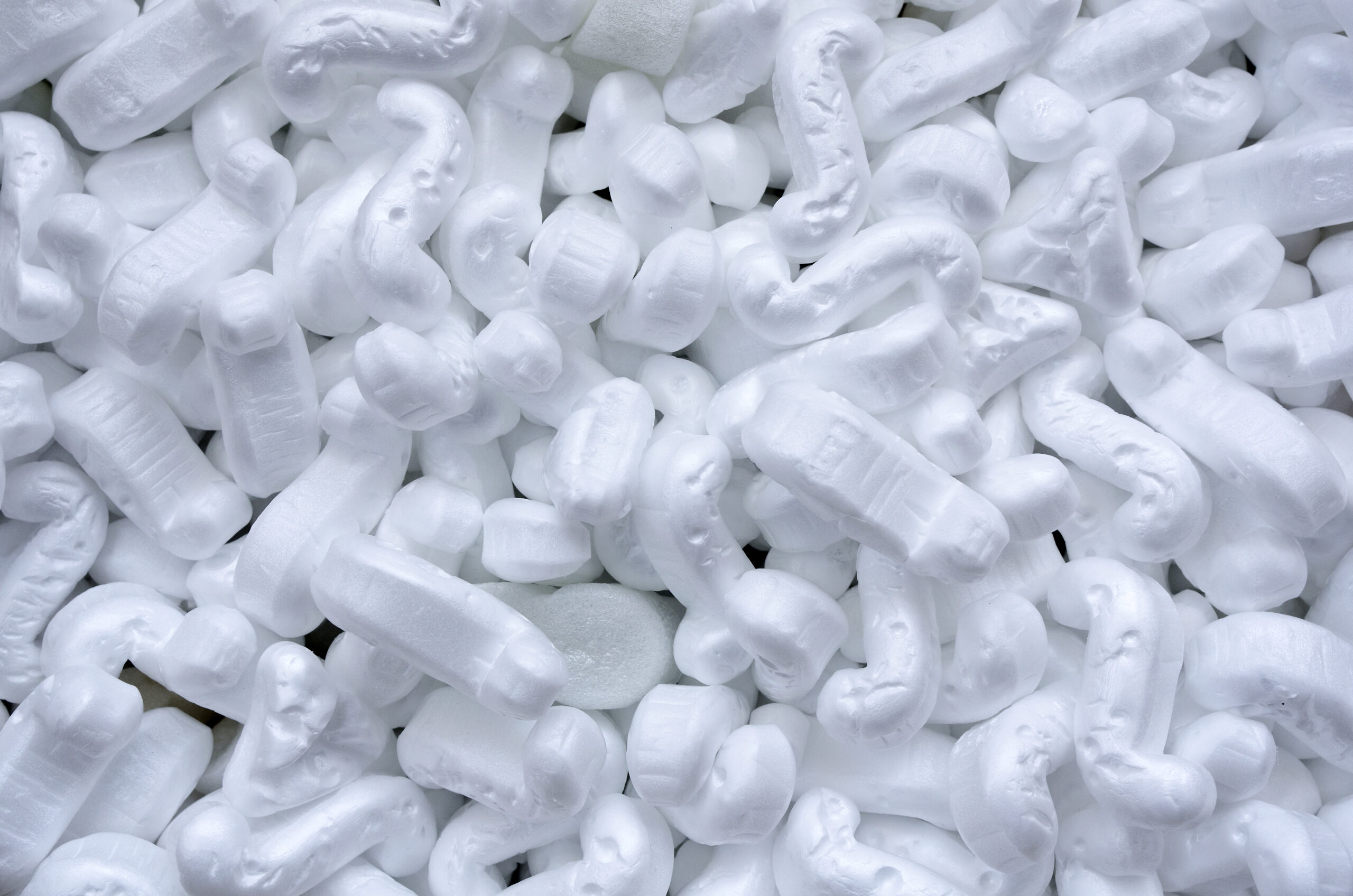 1x15 cuft Polystyrene Green Loosefill/Void Fill Packing Chips - Recycled  Content